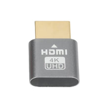 Load image into Gallery viewer, HDMI Virtual Display Adapter HDMI-compatible 1.4 DDC EDID Dummy Plug Headless Ghost Display Emulator For Video Bitcoin Mining DP
