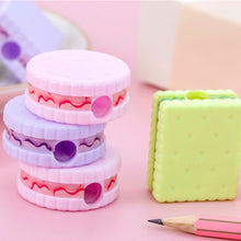Load image into Gallery viewer, 4Pcs Stationery School Office Supplies Cute Cookie Sharpener For Pencil Creative Item Back to School Lovely
