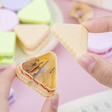 Load image into Gallery viewer, 4Pcs Stationery School Office Supplies Cute Cookie Sharpener For Pencil Creative Item Back to School Lovely
