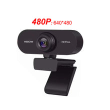 Load image into Gallery viewer, Micro 2K-480P Webcam for Computer PC Laptops Live Streaming FHD Web Camera For Work Meeting With Microphone
