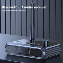 Load image into Gallery viewer, Bluetooth 5.3 Audio Receiver Support USB U-Disk Play Wireless Adapter R/L 2 RCA/3.5MM AUX/Optical Fiber Jack For Car Kit Speaker
