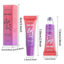 Load image into Gallery viewer, 6 Colors Fruit Flavored Matte Tearing Lip Gloss Waterproof Non-sticky Long-lasting Peel-off Liquid Lipstick Lip Makeup Cosmetics
