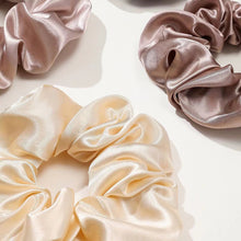 Load image into Gallery viewer, 12pcs/set Imitation Silk Hair Tie Simple Solid Color Hair Band Highly Elastic Rubber Band Hair Rope Headwear for Women
