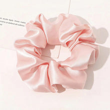Load image into Gallery viewer, 12pcs/set Imitation Silk Hair Tie Simple Solid Color Hair Band Highly Elastic Rubber Band Hair Rope Headwear for Women
