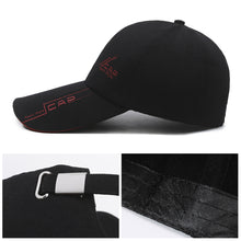 Load image into Gallery viewer, Extended Brim Printed Canvas Baseball Cap Comfortable Breathable Adjustable Casual Outdoor Sunshade Cap for Men Women
