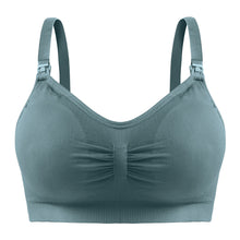 Load image into Gallery viewer, Front Button Nursing Bra Seamless Anti-sagging Gathering Without Steel Ring Underwear Comfortable Breathable Lingerie
