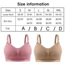 Load image into Gallery viewer, Front Button Nursing Bra Seamless Anti-sagging Gathering Without Steel Ring Underwear Comfortable Breathable Lingerie
