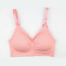Load image into Gallery viewer, Front Button Nursing Bra Seamless Anti-sagging Gathering Without Steel Ring Underwear Comfortable Breathable Lingerie
