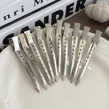Load image into Gallery viewer, 10pcs Hair Root Fluffy Hairpins Seamless Bangs Clips Simple Silver Alloy Hair Clips Headwear Hair Accessories for Women
