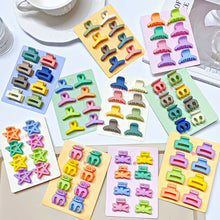 Load image into Gallery viewer, 8pcs/set Colorful Mini Hair Clip Lovely Bangs Hairpin Hair Claw Clip Versatile Fashionable Headwear Hair Accessories
