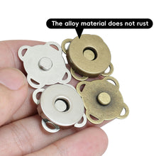 Load image into Gallery viewer, Invisible Quince-shaped Magnetic Buttons Corrosion-resistant Antioxidant Durable Metal Magnet Buttons Bags Clothing Accessories
