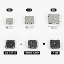 Load image into Gallery viewer, Invisible Quince-shaped Magnetic Buttons Corrosion-resistant Antioxidant Durable Metal Magnet Buttons Bags Clothing Accessories
