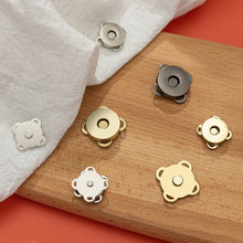 Load image into Gallery viewer, Invisible Quince-shaped Magnetic Buttons Corrosion-resistant Antioxidant Durable Metal Magnet Buttons Bags Clothing Accessories

