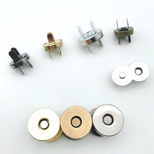 Load image into Gallery viewer, Invisible Magnetic Buttons Stitching Free Installation Antioxidant Durable Metal Magnet Buttons Bags Clothing Accessories
