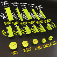 Load image into Gallery viewer, 16pcs Car Body Paintless Dent Pulling Tabs Compatible Removal Metal Surface Automobile Dent Repair Tool
