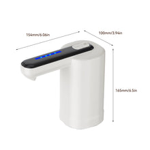 Load image into Gallery viewer, Automatic Electric Water Gallon Pump Drink Dispenser Electric Magic Tap Water Bottle Pump USB Desktop Rechargeable Water Pump
