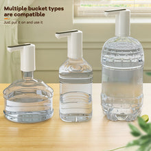 Load image into Gallery viewer, Automatic Electric Water Gallon Pump Drink Dispenser Electric Magic Tap Water Bottle Pump USB Desktop Rechargeable Water Pump
