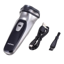 Load image into Gallery viewer, Men's Electric Shaver For Men Shaving Machine SOEYE Beard Trimmer 3D Floating Blade Washable USB Recharge Hair Cutting Machine
