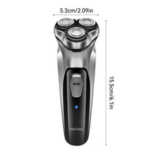 Load image into Gallery viewer, Men's Electric Shaver For Men Shaving Machine SOEYE Beard Trimmer 3D Floating Blade Washable USB Recharge Hair Cutting Machine
