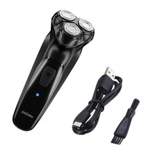 Load image into Gallery viewer, Men's Electric Shaver For Men Shaving Machine SOEYE Beard Trimmer 3D Floating Blade Washable USB Recharge Hair Cutting Machine
