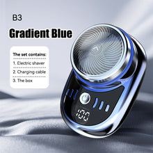 Load image into Gallery viewer, Portable Men's Razor Mini Razor Usb Rechargeable Travel Detachable Razor Body Hair Trimmer Remover Body Clean Product
