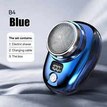 Load image into Gallery viewer, Portable Men's Razor Mini Razor Usb Rechargeable Travel Detachable Razor Body Hair Trimmer Remover Body Clean Product

