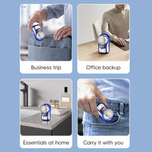 Load image into Gallery viewer, Men Shaving Tool Usb Rechargeable Portable Electric Shaver with Led Battery Display for Men Mini Travel Rotary Razor
