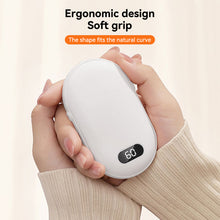 Load image into Gallery viewer, 2in1 USB Rechargeable Winter Hand Warmer Power Bank Mini Hand Warmer Electric Heater Pocket Warmer High-capacity Winter Gift

