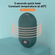Load image into Gallery viewer, 2in1 USB Rechargeable Winter Hand Warmer Power Bank Mini Hand Warmer Electric Heater Pocket Warmer High-capacity Winter Gift
