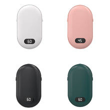 Load image into Gallery viewer, 2in1 USB Rechargeable Winter Hand Warmer Power Bank Mini Hand Warmer Electric Heater Pocket Warmer High-capacity Winter Gift
