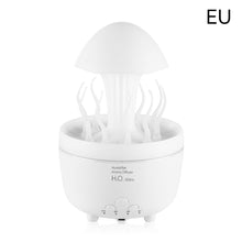 Load image into Gallery viewer, 300ml Rotating Water Droplet Aromatherapy Machine Oil Diffuser with Remote Control Colorful Light Auto Shut Off for Home Office
