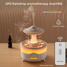 Load image into Gallery viewer, Umbrella Raindrop Droplet Aromatherapy Machine Oil Diffuser with Remote Control Colorful Light Auto Shut Off for Home Office
