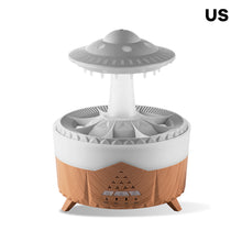 Load image into Gallery viewer, Umbrella Raindrop Droplet Aromatherapy Machine Oil Diffuser with Remote Control Colorful Light Auto Shut Off for Home Office
