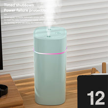 Load image into Gallery viewer, 600ML USB Air Humidifier Double Spray Port Essential Oil Aromatherapy Humificador Cool Mist Maker Fogger Purify for Home Office
