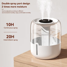 Load image into Gallery viewer, 6.8L Large Capacity Humidifier USB Double Spray Home Dormitory Office Bedroom Desktop With Small Night Light

