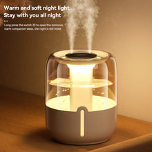 Load image into Gallery viewer, 6.8L Large Capacity Humidifier USB Double Spray Home Dormitory Office Bedroom Desktop With Small Night Light
