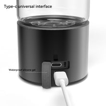 Load image into Gallery viewer, 460ml Hydrogen-Rich Water Cup Electric Hydrogen Rich Water Generator Bottle Titanium Quality Filter Portable Antioxidant Lonizer
