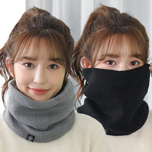 Load image into Gallery viewer, Unisex Solid Winter Thickened Velvet Neck Warm Scarf Plush Scarf Casual Versatile Outdoor Windproof Warm Scarf for Men Women
