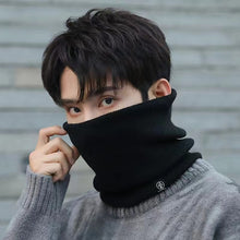 Load image into Gallery viewer, Unisex Solid Winter Thickened Velvet Neck Warm Scarf Plush Scarf Casual Versatile Outdoor Windproof Warm Scarf for Men Women

