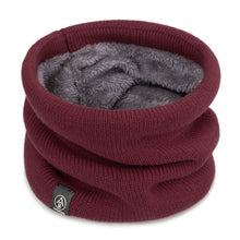 Load image into Gallery viewer, Unisex Solid Winter Thickened Velvet Neck Warm Scarf Plush Scarf Casual Versatile Outdoor Windproof Warm Scarf for Men Women
