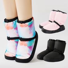 Load image into Gallery viewer, Ballet Shoes Dance Boots Warm Ballet Boots Dance Shoe Winter Boots Warm Up Training Shoes Ballerina Boots
