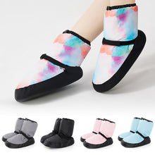 Load image into Gallery viewer, Ballet Shoes Dance Boots Warm Ballet Boots Dance Shoe Winter Boots Warm Up Training Shoes Ballerina Boots
