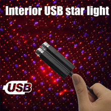 Load image into Gallery viewer, Double Headed Roof Starry Night Light Car LED Atmosphere Projector USB Light Home Auto Decorative Lamps Accessories
