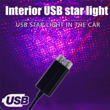Load image into Gallery viewer, Double Headed Roof Starry Night Light Car LED Atmosphere Projector USB Light Home Auto Decorative Lamps Accessories
