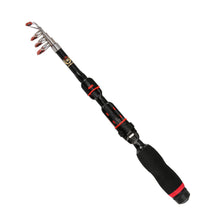 Load image into Gallery viewer, 1m-2.3m Telescopic Portable Mini Fishing Rods Super Hard Carbon Steel Rivers Lakes Fishing Rod Sea Fishing Pole Accessories
