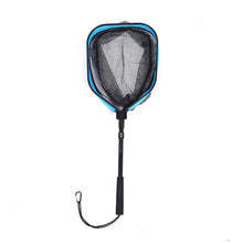 Load image into Gallery viewer, Foldable Floating Fishing Net Landing Net Easy Catch Release Telescopic Pole Fish Net for Saltwater Freshwate
