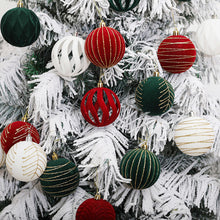 Load image into Gallery viewer, 6PCS 6cm Christmas Ball Ornaments Xmas Tree Hanging Pendants Home Party Decor 2025 New Year Noel Navidad
