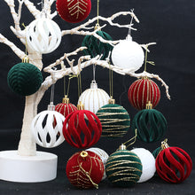 Load image into Gallery viewer, 6PCS 6cm Christmas Ball Ornaments Xmas Tree Hanging Pendants Home Party Decor 2025 New Year Noel Navidad
