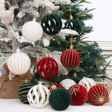 Load image into Gallery viewer, 6PCS 6cm Christmas Ball Ornaments Xmas Tree Hanging Pendants Home Party Decor 2025 New Year Noel Navidad
