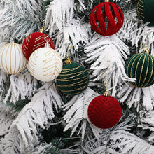 Load image into Gallery viewer, 6PCS 6cm Christmas Ball Ornaments Xmas Tree Hanging Pendants Home Party Decor 2025 New Year Noel Navidad
